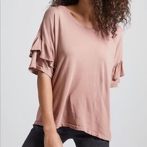 Current/Elliott Ruffle Roadie Tee